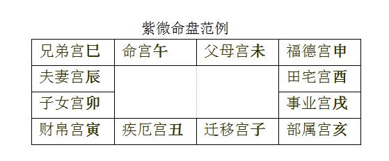 紫微斗数在线排盘详解讲解分析星尘算命命盘解析(组图)