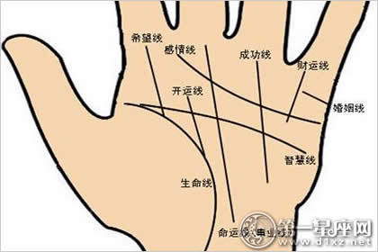 男人手相图解：看清男人的手相真相！