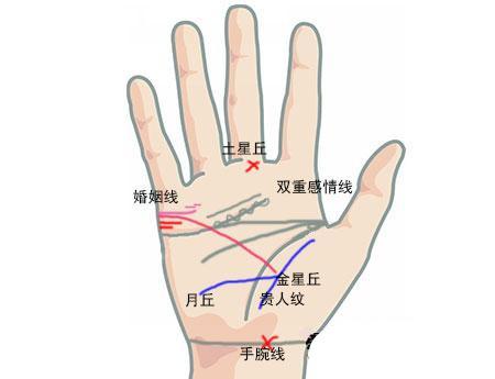 手掌中出现私情纹的人，异性缘很旺其人